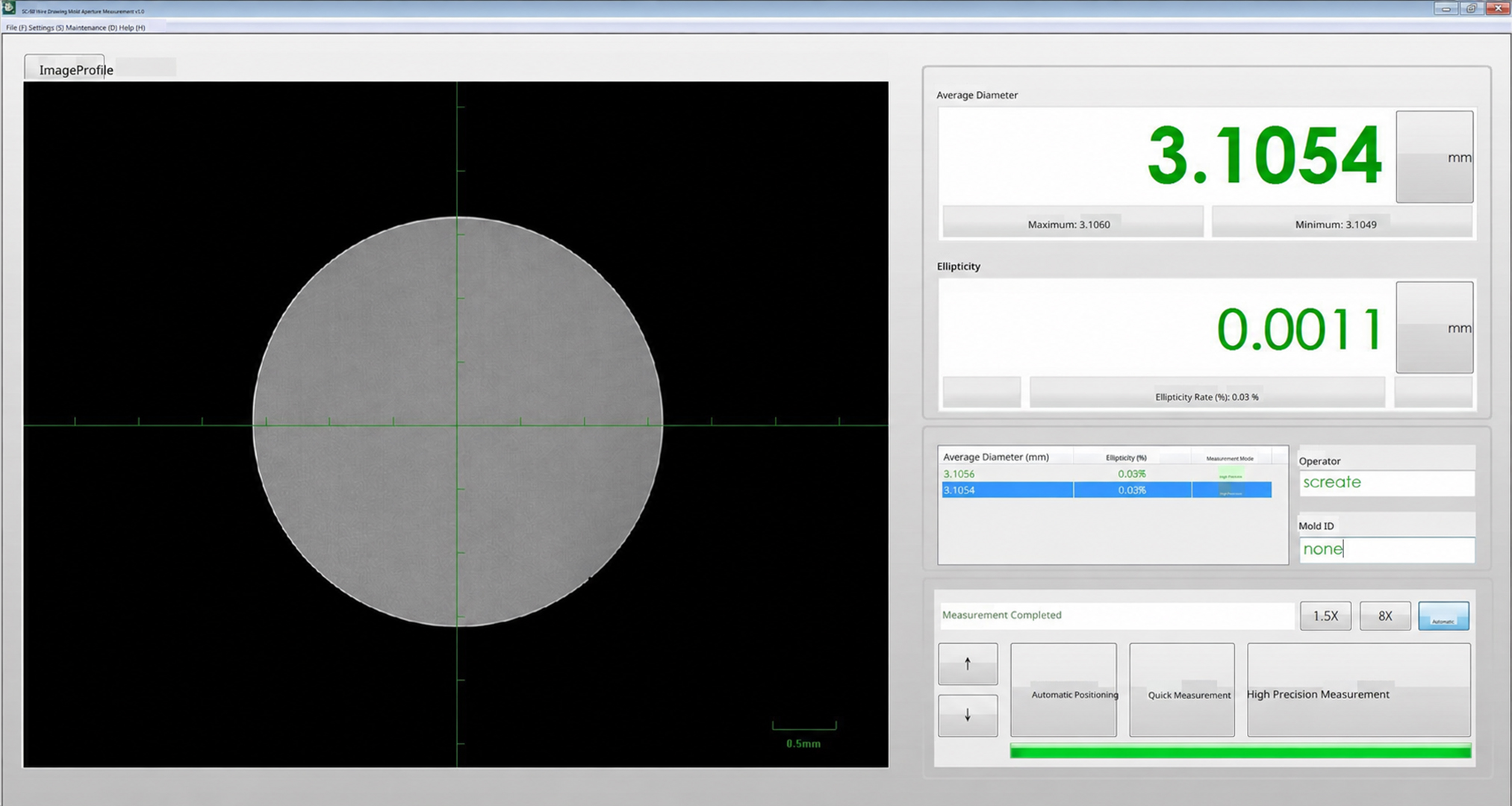 One-click Measurement, User-friendly Interface