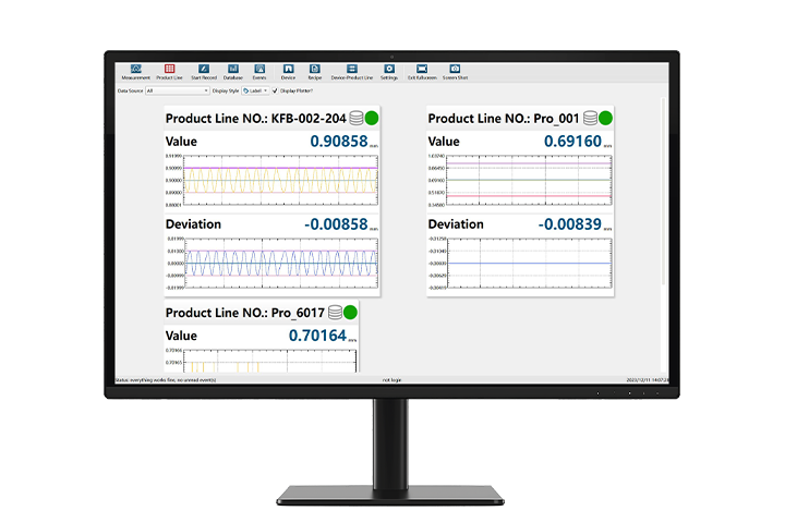 DMS1000 DALA Measurement System PC Software