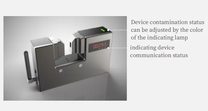 Various indicating lamps to monitor device status