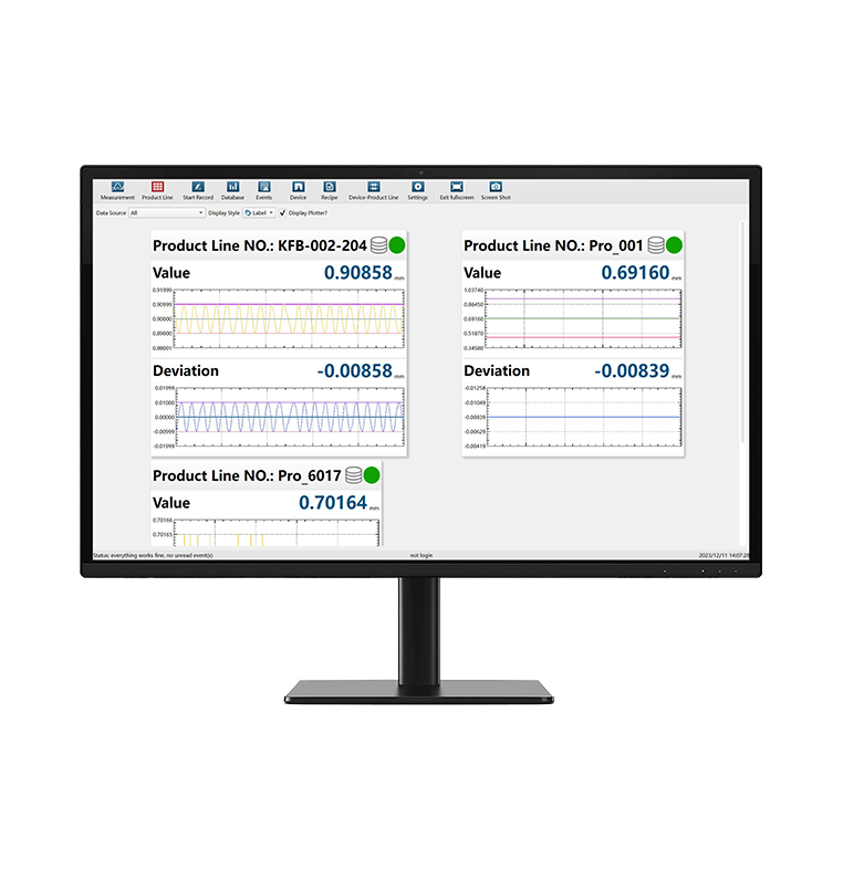 DMS1000 DALA Measurement System PC Software